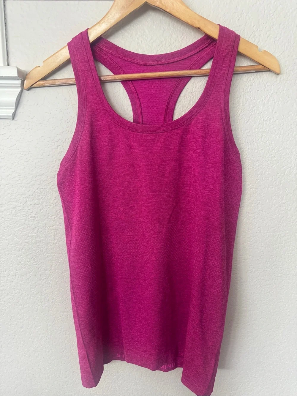 lululemon athletica Magenta Racerback Tank Top